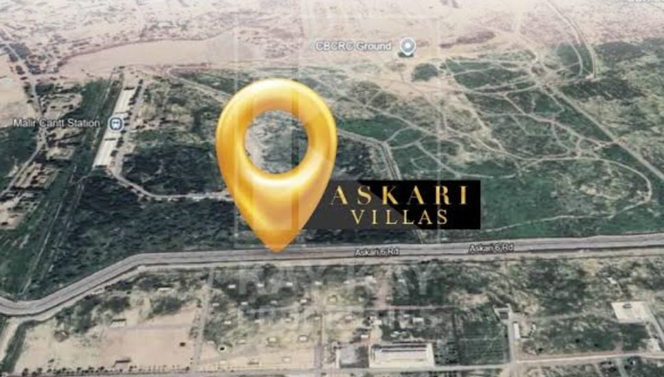 Askari Villas Karachi location map