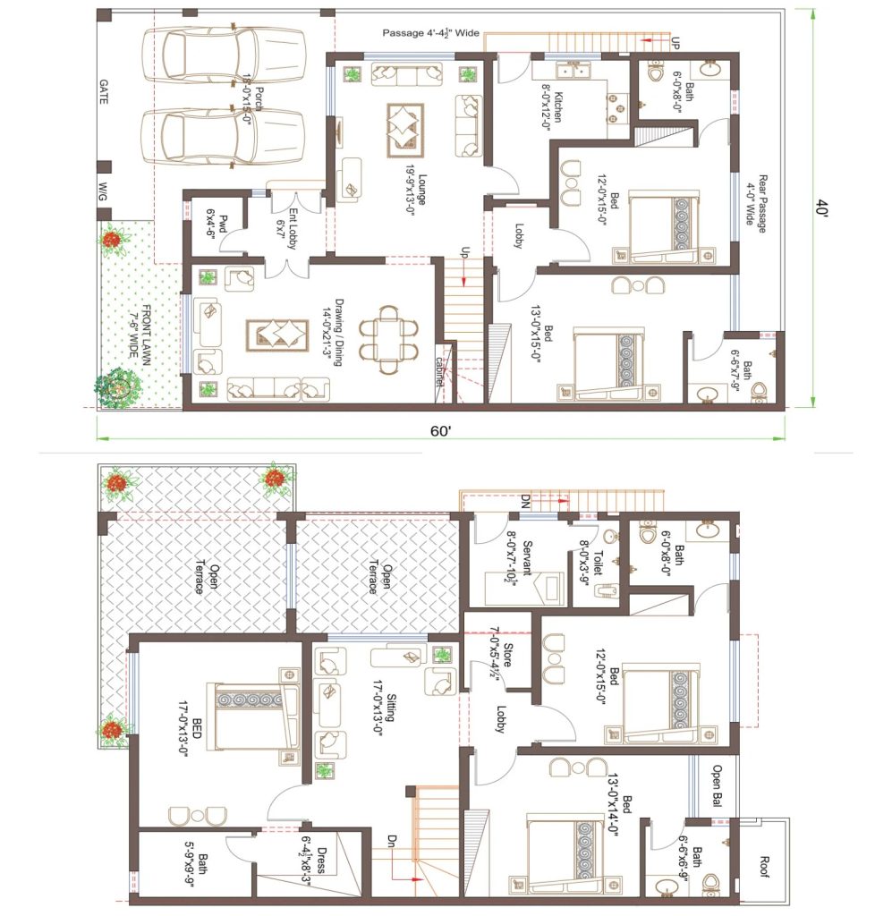 Askari villas karachi floor plan 5 bedroom