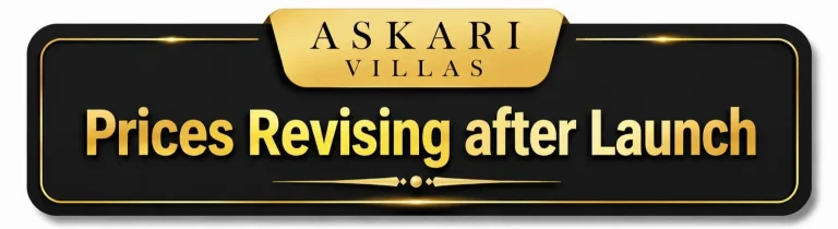Askari 6 villas Prices Revising after Launchs